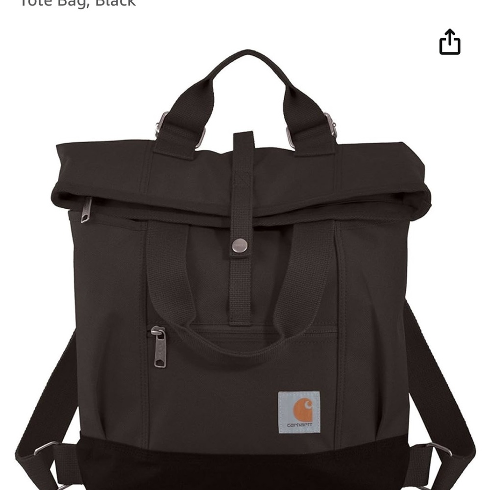 Carhartt bag. Multiple ways to use/wear. Black in color. Like new.